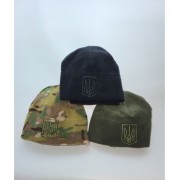 Шапка флісова з гербом